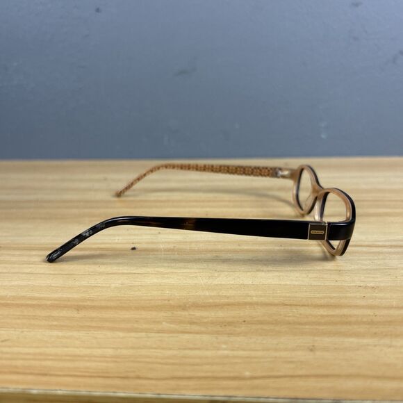 Coach MARLIE 533 Tortoise Eyeglasses Sunglasses Frames Oval Round 51-16 - Picture 3 of 9
